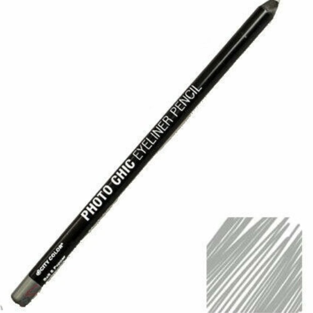 NEW City Color Photo Chic Eyeliner Pencil Highly Pigmented in Salt & Pepper New
